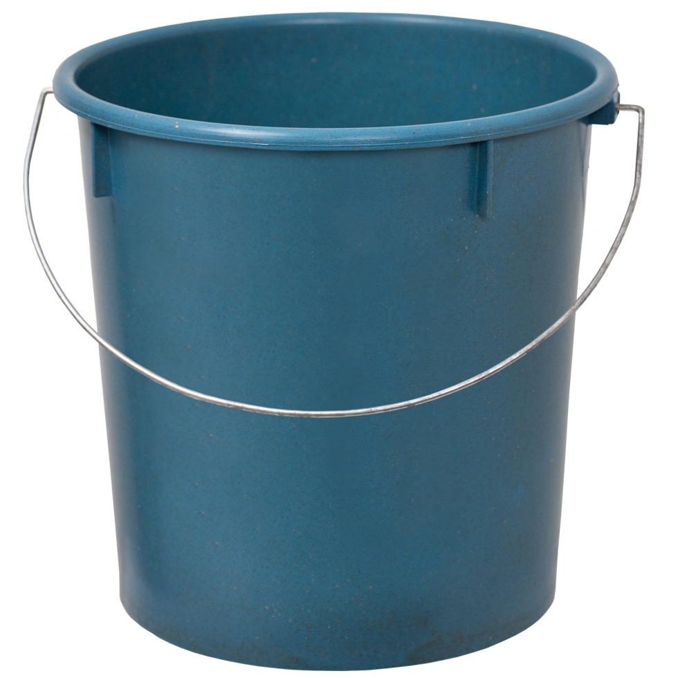 GRAS-BUNDLE alle 5 Farben - 10 L EIMER RUND aus 30 % Wiesengras - 5 FARBEN
