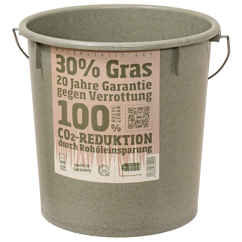 10 L EIMER RUND aus 30 % Wiesengras - HELLGRÜN