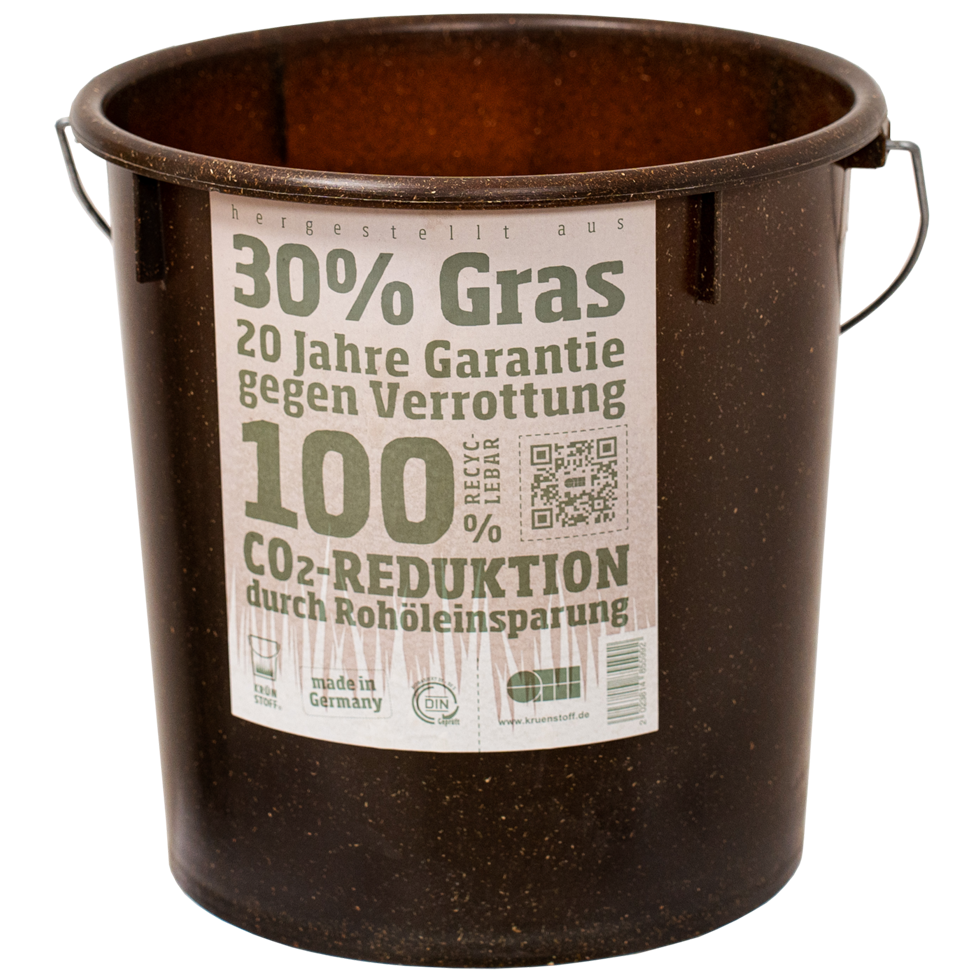10 L EIMER RUND aus 30 % Wiesengras - NATUR