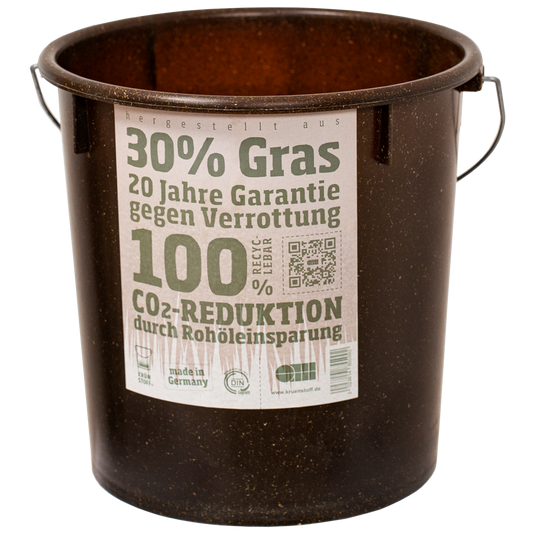 10 L EIMER RUND aus 30 % Wiesengras - NATUR